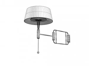 delightfull by covet lounge wall miles wall lamp 3D Model