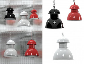 warehouse lamp by hk living 3D Model