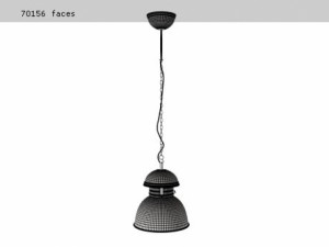 warehouse lamp by hk living 3D Model