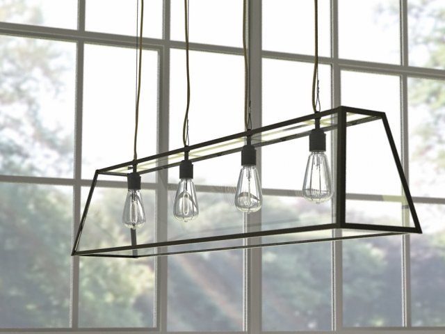 triangular diner p4 by davey lighting 3D Model .c4d .max .obj .3ds .fbx .stl .blend 