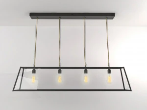 triangular diner p4 by davey lighting 3D Model