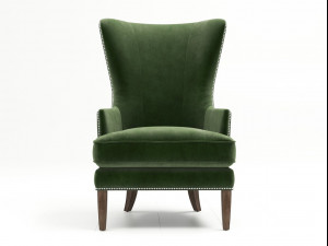 whitney accent chair 3d 3D-Modell