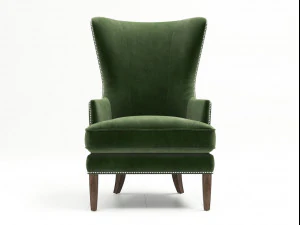 whitney accent chair 3d 3D Model