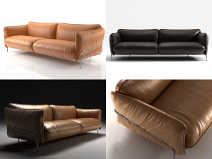 continental sofa by swedese mbler ab 3Dモデル