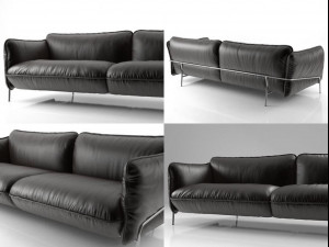 continental sofa by swedese mbler ab 3Dモデル