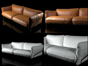 continental sofa by swedese mbler ab 3Dモデル