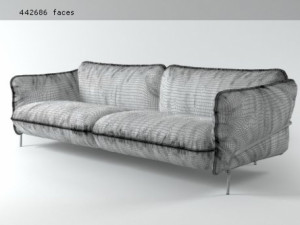 continental sofa by swedese mbler ab 3Dモデル