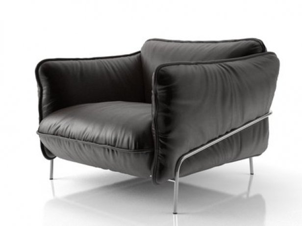 continental armchair 3d 3D Model .c4d .max .obj .3ds .fbx .stl .blend
