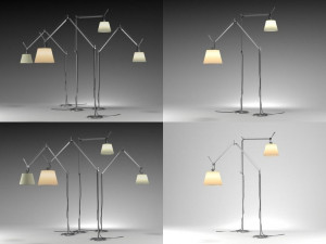 tolomeo mega by artemide 3D 모델