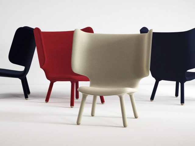 tembo chair by new works 3D 模型 .c4d .max .obj .3ds .fbx .stl .blend 