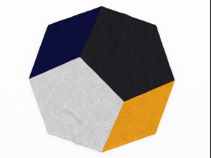 polygon rug by bolia Model 3D