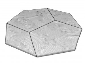 polygon rug by bolia Model 3D