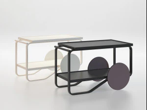 tea trolley 901 by artek 3D Model