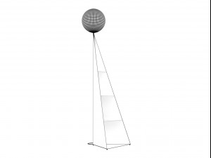 bonhomme floor lamp by atelier areti 3D Model