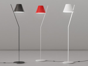 la petite floor by artemide Model 3D