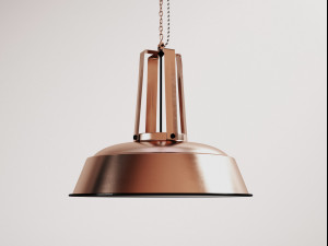 workshop lamp 3D 模型
