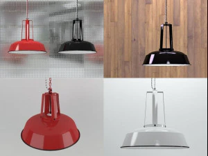 workshop lamp 3D Model