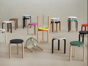 stool 60 by artek Modello 3D