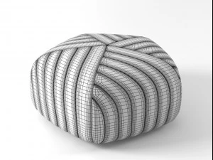 five pouf by muuto 3D Model