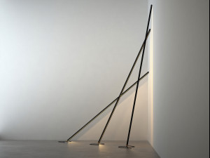 framed line by jacco maris Model 3D