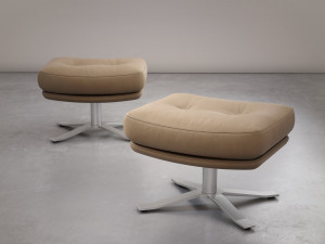 glen footstool by intertime 3D Модель