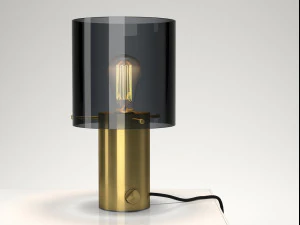 walter table lamp by original btc 3D Model