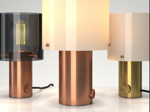 walter table lamp by original btc 3D Model