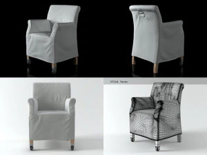 Pause 02 von Flexform 3D Modell