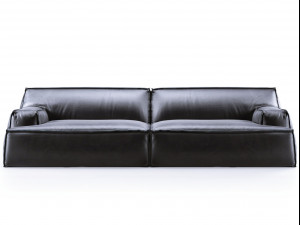 damasco module with armrest by baxter 3D 模型