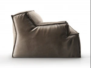 damasco module with armrest by baxter 3D Model