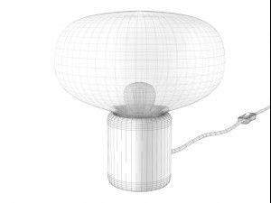 karl-johan table lamp by new works 3D मॉडल