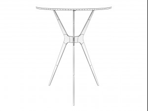 trimundo side tables by sitia 3D Model