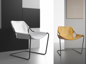 paulistano armchair by objekto 3D Model