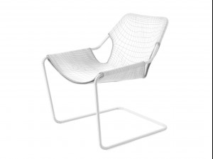 paulistano armchair by objekto 3D Model