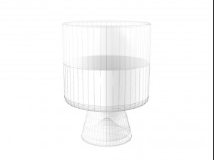 tank glassware by tom dixon 3D Model