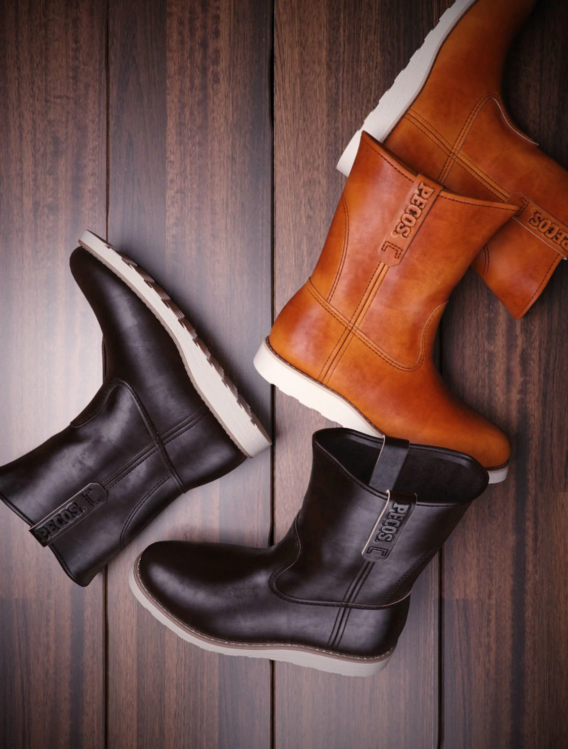 stivali di peco Modello 3D .c4d .max .obj .3ds .fbx .stl .blend 