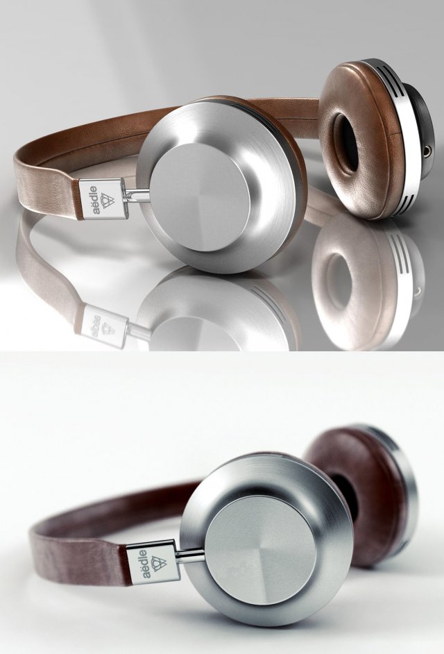 aedle vk-1 headphones Modelo 3D .c4d .max .obj .3ds .fbx .stl .blend