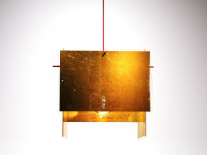 24 karat blau pendant lamp by ingo maurer Model 3D