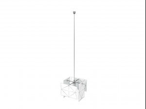 24 karat blau pendant lamp by ingo maurer Model 3D