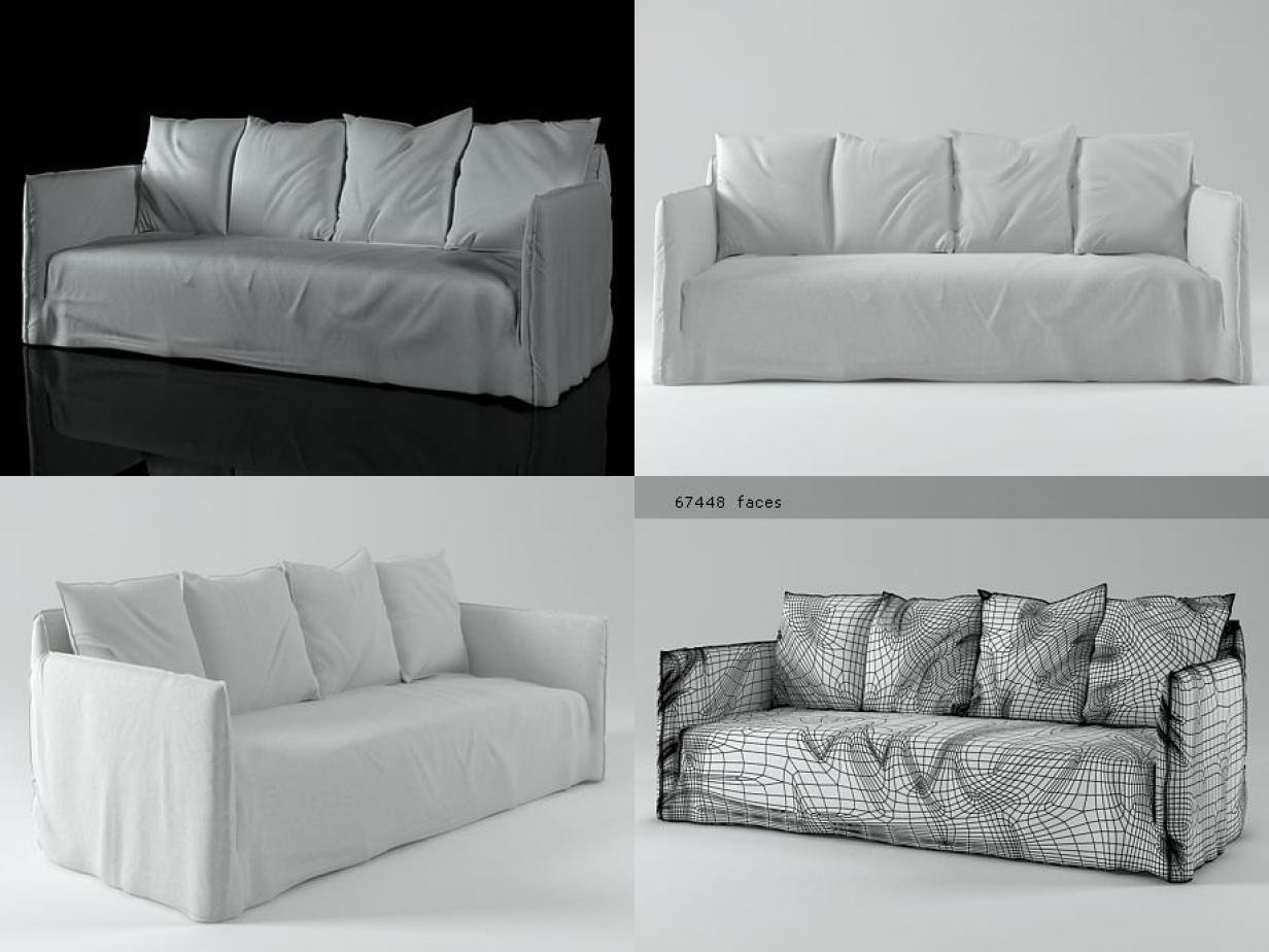 Ghost 12 Sofa By Gervasoni 3d Model In Sofa 3dexport,Simple Birthday Decoration Ideas At Home For Husband