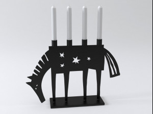 horse by bengt lotta Modelo 3D