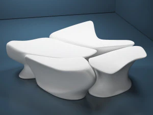 nekton por filhos estabelecidos Modelo 3D