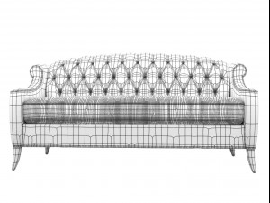 coco sofa by one kings lane Modello 3D