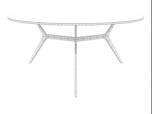 trimundo coffee table by sitia Modelo 3D