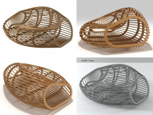 nananu by david trubridge design 3D Model