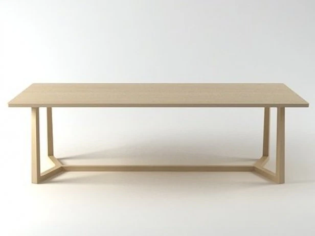 jiff dining tables by flexform 3D Model .c4d .max .obj .3ds .fbx .stl .blend 