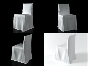 ghost 23 side chair 3D Model