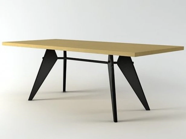 em table by vitra 3D Model .c4d .max .obj .3ds .fbx .stl .blend