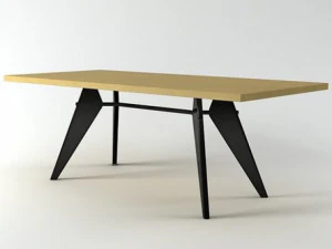 VitraのEMテーブル 3Dモデル