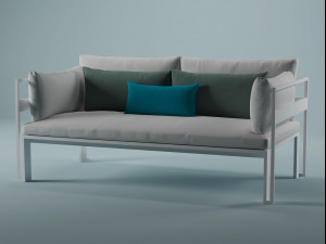 jian sofa by gandia blasco Modèle 3D
